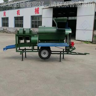15型孜然脱粒机DNF 粱多能高水功稻2打粒机 除尘稻麦扬场机