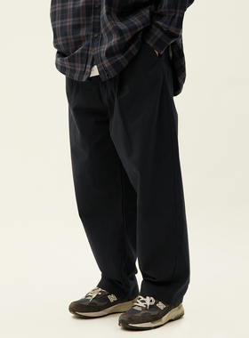 GWDS EASY PANTS人字纹水洗军布简约轻薄三色休闲裤cityboy工装裤