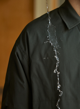 GWDS SOLOTEX三防TEFLON特氟龙教练夹克休闲户外日系夹克男