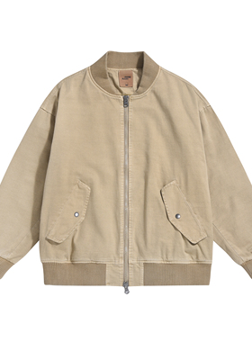 GWDS 水洗做旧阿苏特染MA1外套