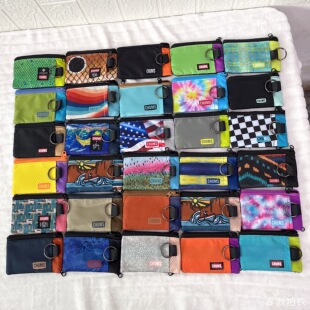 出日单附录潮牌防水潮流零钱包卡包钥匙包