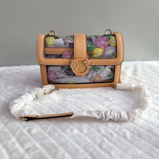 外贸尾货出泰国LYN时尚百搭高质感女士果冻胶手提包单肩斜挎包