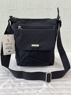 外贸尾货美国baggallini男女通用单肩防水尼龙 布多层拉链斜挎包
