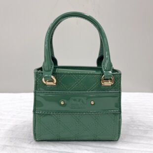 外贸尾货出泰国LYN时尚女士迷你手提包单口红包斜挎包（缺肩带）