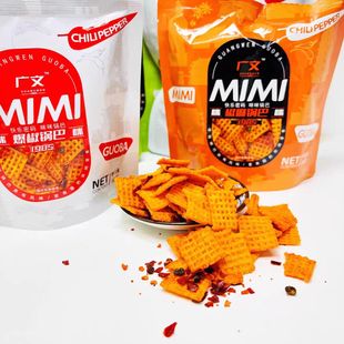 广文MIMI锅巴椒麻爆辣孜然零食馋嘴送礼