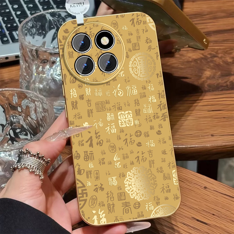 金色百福图适用小米civi4pro手机壳MICIVI3磨砂电镀银civi1spor本命年xiaomi高级马年新款套情侣全包防摔外壳