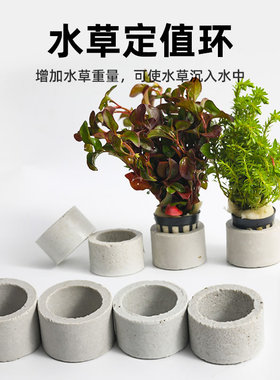 活体水草定植物沉底 沉水用杯环杯沉底自动无需底沙好养鱼缸造景