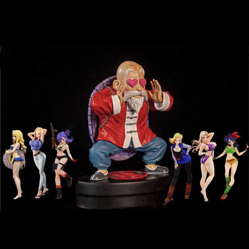 七龙珠 武天老师 好色龟仙人手办 动漫模型摆件 周边礼物