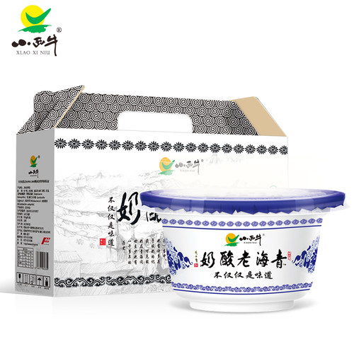 小西牛益生菌发酵12杯青海老酸奶
