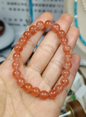 4080-卡7.8冰南红手串