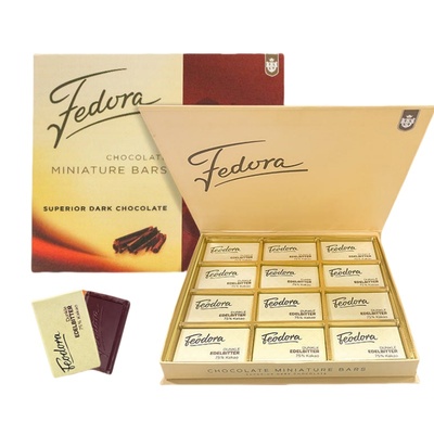 德国进口feodora费杜拉公爵夫人赌神同款黑巧克力礼盒装