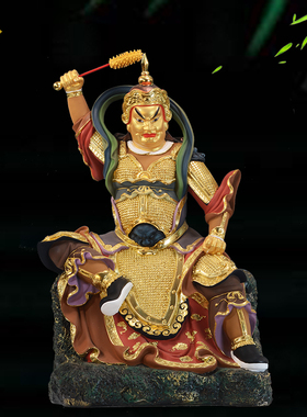 树脂监斋使者寺庙厨房供奉佛像