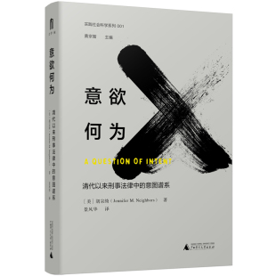 意欲何为：清代以来刑事法律中 意图谱系