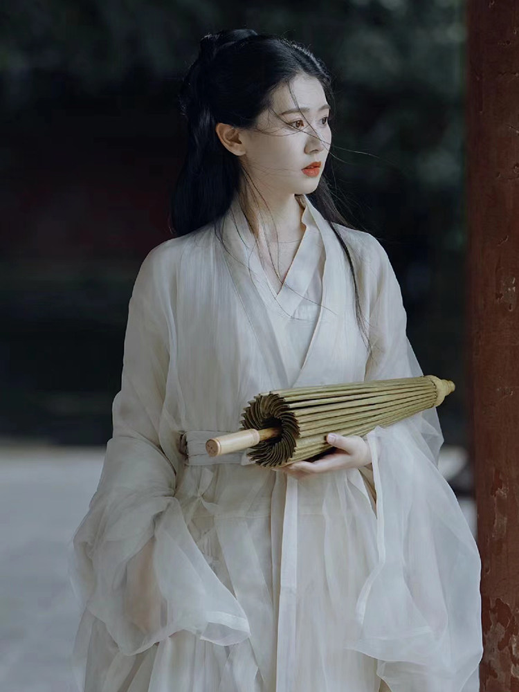 XILUOXI HANFU 여성의 새로운 중국 스타일의 우아한 스타일의 고대 의상 스커트 무술 게스트 CHAOXIAN은 완전한 세트로 매일 착용 가능