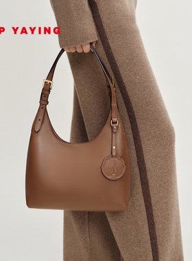 EP YAYING雅莹女包 Hobo随行流浪包质感单肩腋下包 25新品B005A