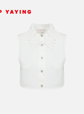 EP YAYING雅莹饰品 叠穿装饰白色假领打底内搭上衣 25新品ZN01A