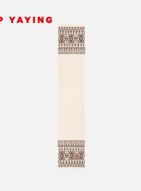 [甄选礼遇]EP雅莹围巾 绵羊毛牦牛绒圈纱民族长围巾 25新品W401A