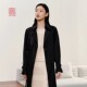 商场同款 风衣外套 新7307A 黑色气质通勤长款 EP雅莹高端系列