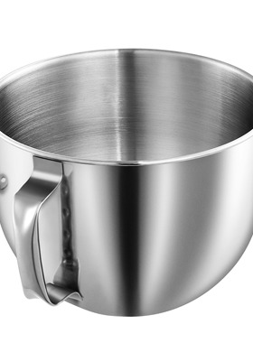 for KitchenAid KSM70搅拌机不锈钢碗带把手厨宝KA7QT厨师机配件