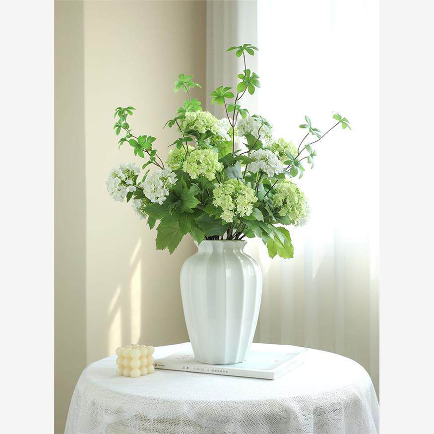 简约吊钟仿真花绣球摆件高端高颜值花束假花餐桌装饰摆设花艺套餐