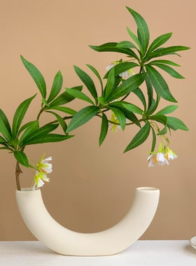 高档水石榕仿真花假花摆