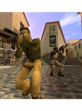 反恐精英CS1.5CS1.6中文版PC单机射击游戏安装包有机器人可局域网