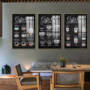 咖啡厅装饰画coffee馆饮品店挂画