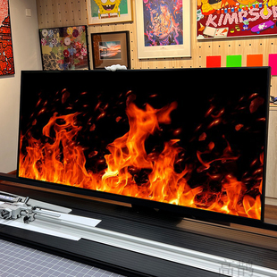 火焰装饰画餐厅壁炉背景墙火苗柴火红红火火挂画烧烤烧腊店壁画