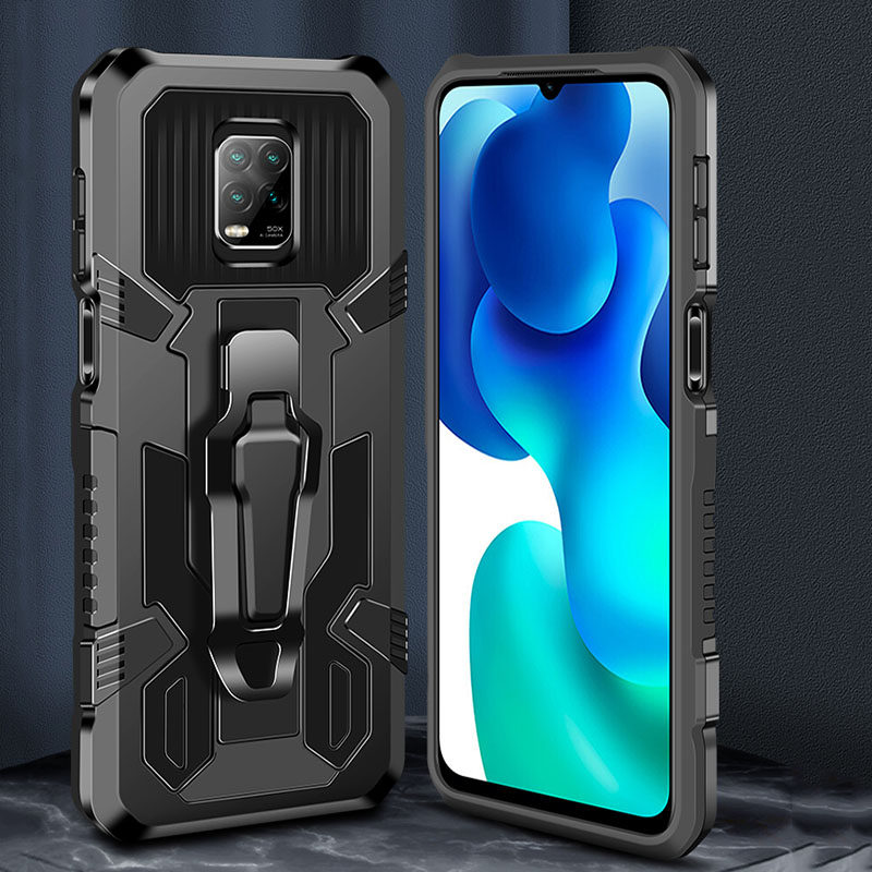 适用红米note9pro 5g手机壳气囊防摔男redmi套小米noet全包noto九por硅胶加厚4g硬壳p个性车载磁吸简约外壳黑