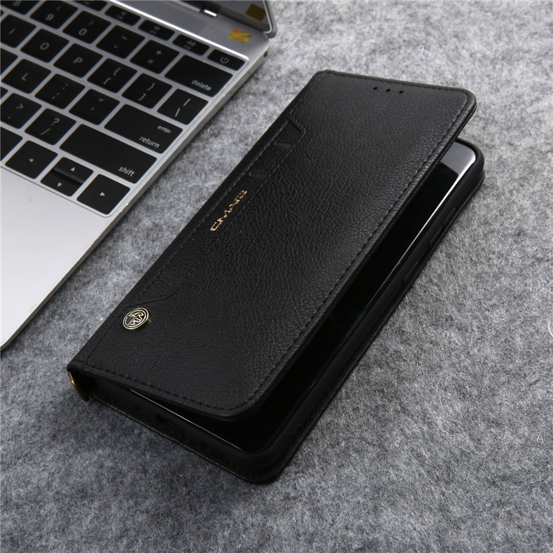 三星S23/S22/S24真皮商务翻盖式