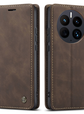 适用40e华为mate50e手机壳MT60保护套50pro皮套mate20磁吸mate60pro插卡mete手机套M50Por翻盖式全包边男防摔