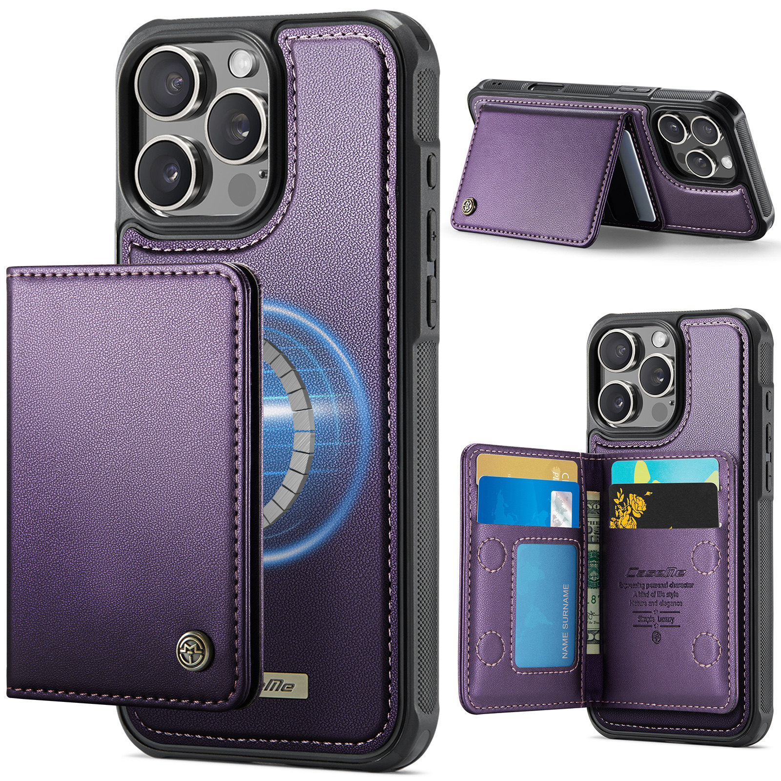 新款【MagSafe磁吸卡包】适用iphone14pro max手机壳14plus苹果por皮套男女可拆卸钱夹PM真皮保护套卡槽防摔,3C数码配件,手机保护套/壳,淘宝优惠券,粉丝福利购,淘宝优惠卷