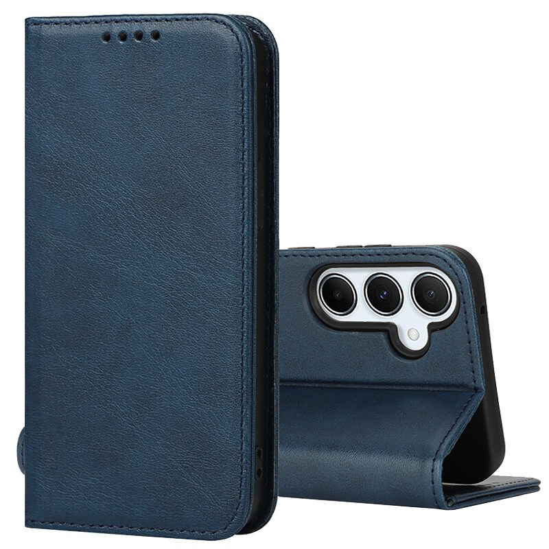 【大牌品质】磁吸皮套适用三星A56 5G手机壳A54带插卡SM-A5660真皮A36手机套A55翻盖式A15保护外套男防摔全包