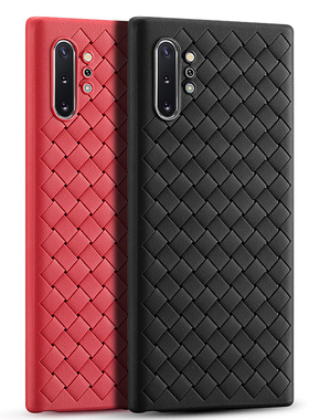 适用三星note10/20u手机壳note20ultra套N9760散热透气note10+保护套N9860皮纹全包边简约软外壳防摔轻薄男女