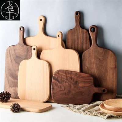 Kitchen Wooden Chopping Blocks Beech Pizza面包 Cutting Board