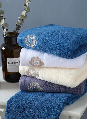 浴巾纯棉酒店刺绣加大加厚Cotton thickened hotel bath towel