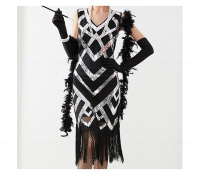 Flapper Dress Roaring 20s Great Gatsby Jazz Party costume