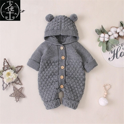 Baby boy girl Clothes New born for Winter Rompers Newborn