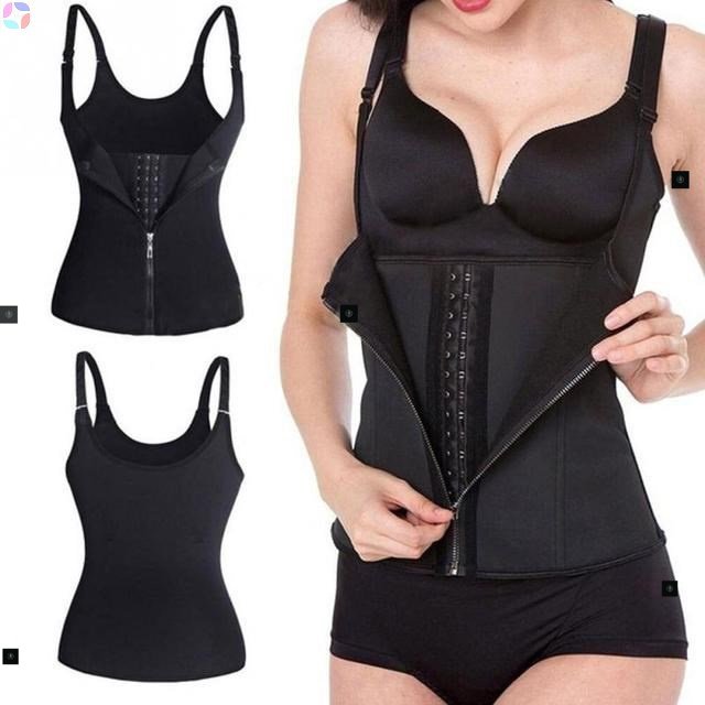 Women Body Shaper Shapewear Waist Cincher Corset Vest - 实物图