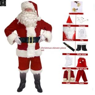 Cosplay Christmas Costume Claus Clothes Santa
