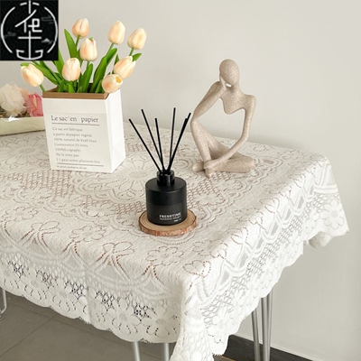 White lace tablecloth washing machine sofa dust cover 桌布