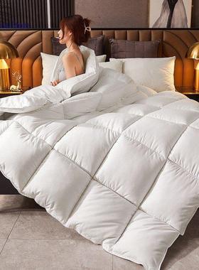 Down Duvet with Cotton Fabric Warm Quilt Comforter Blanket