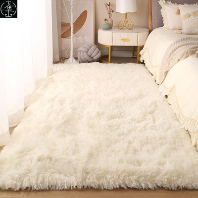 Carpets Plush carpet bedroom rug bedside blanket floor mat