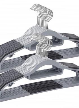 40 Pcs/Lot plastic Clothes Hangers Dress Coats Hanger holder