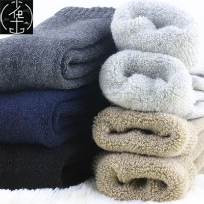 Winter Thermal Wool Socks Women Men Thicken Warm Sock 羊毛袜