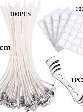 105PCS/Set Smokeless Scented Candle Wicks Soy Wax Core Wood