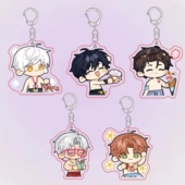 光与夜之恋绚日烈潮系列可爱卡通齐司礼萧逸查理苏钥匙扣书包挂件