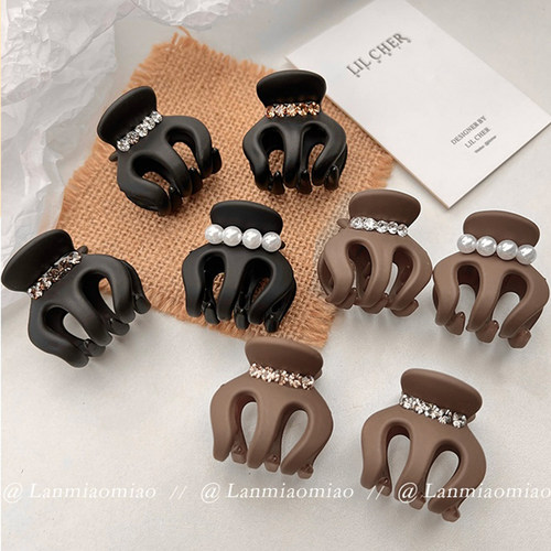 懒喵喵抓夹树脂日韩发饰盘发神器