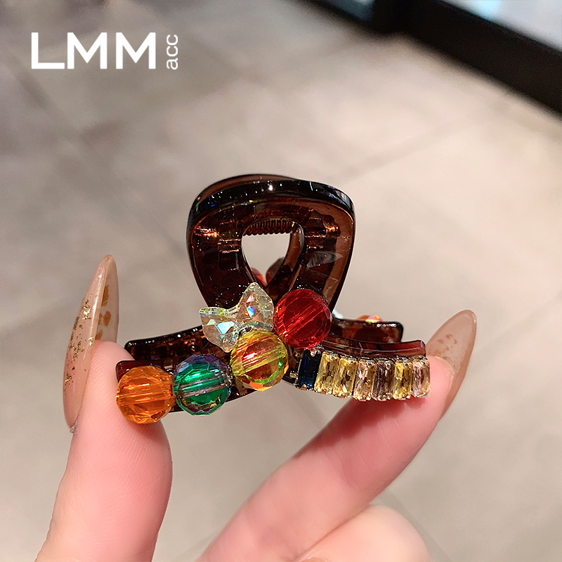 2025新款高级感彩色水钻蝴蝶结