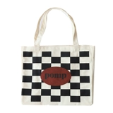 Летний оригинальный шоппер, шахматы, вместительный и большой тканевый мешок, сумка, 2023